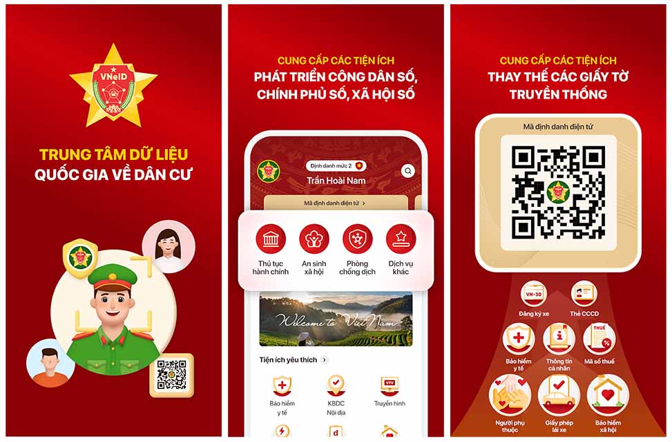 Sử dụng thông tin, giấy tờ tích hợp trên ứng dụng VneID